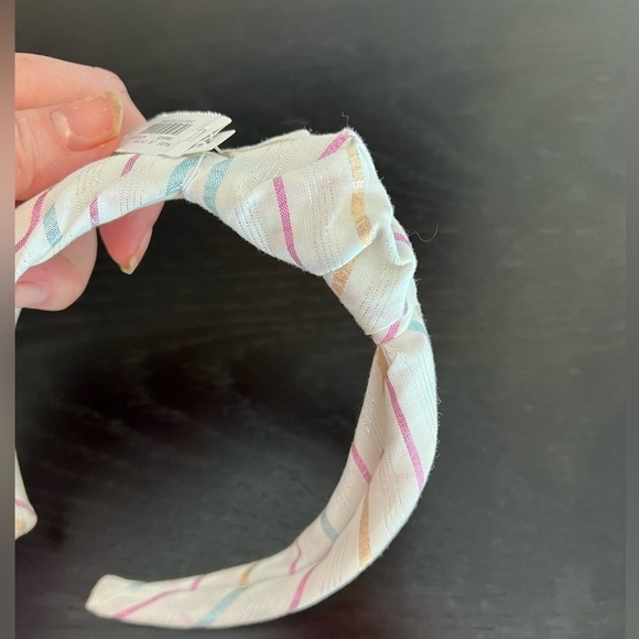 J.Crew Multicolor Striped Knot Headband - Picture 7 of 14